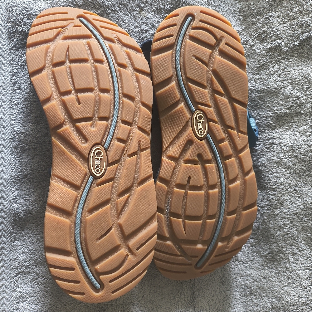 Chaco Womens Sandals Blue White Size 9 Activewear - Picture 8 of 12